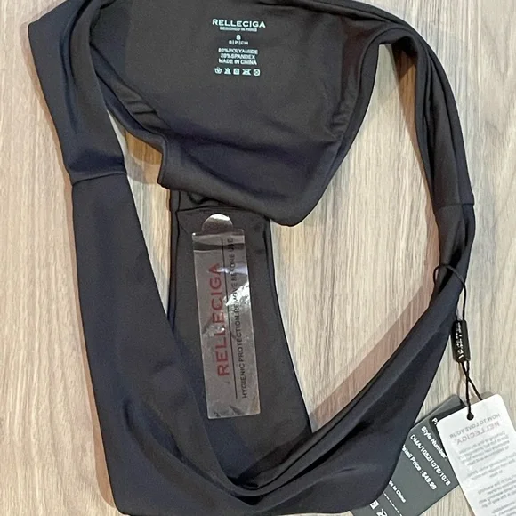 RELLECIGA Black Bikini Swimwear Sleek Minimalist Design - Picture 5 of 10